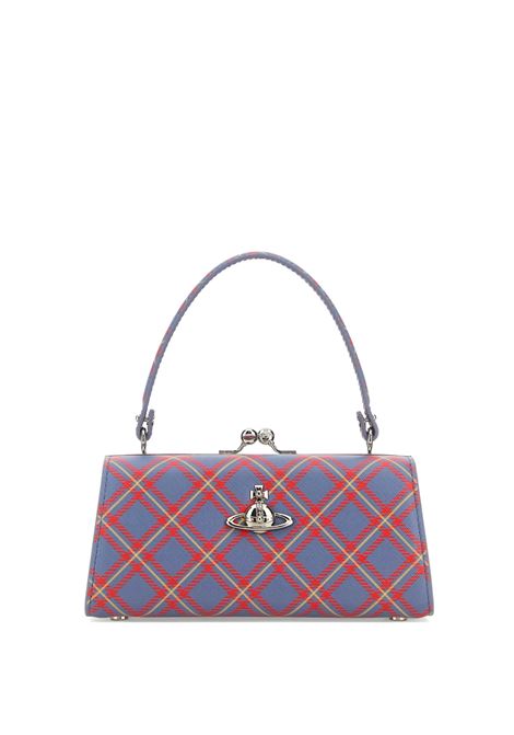 doll frame purse bag woman light blue  VIVIENNE WESTWOOD | 4B01000QW-S0022-K302